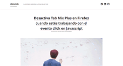 Desktop Screenshot of donmik.com